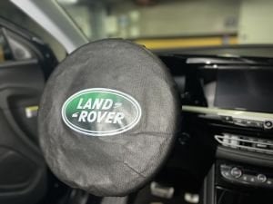 Direksiyon Kılıfı Lastikli Tam Koruma Land Rover Baskılı