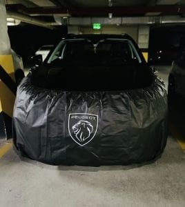 Çamurluk Örtüsü Tampon Tam Koruma Peugeot Baskılı