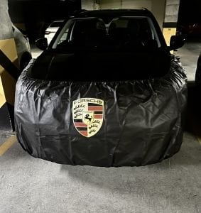 Çamurluk Örtüsü Tampon Tam Koruma Porshe Baskılı