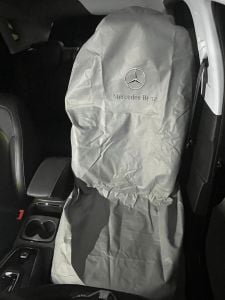 Koltuk Kılıfı Kumaş 2 Adetlik Takım Mercedes Baskılı