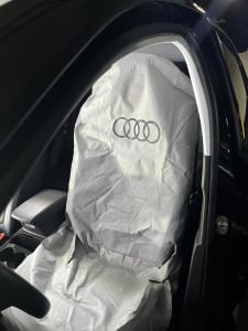 Koltuk Kılıfı Kumaş 2 Adetlik Takım Audi Baskılı
