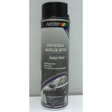 MOTİP Mat Siyah Üniversal Akrilik Sprey Boya 500ML