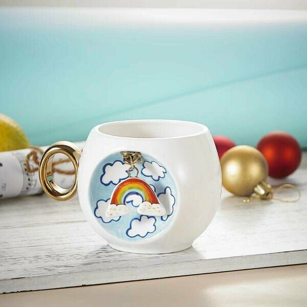 RAİNBOW PORSELEN KUPA 300ML