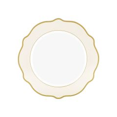 Jaswely Pasta Tabağı 6 Parça Krem 21 cm