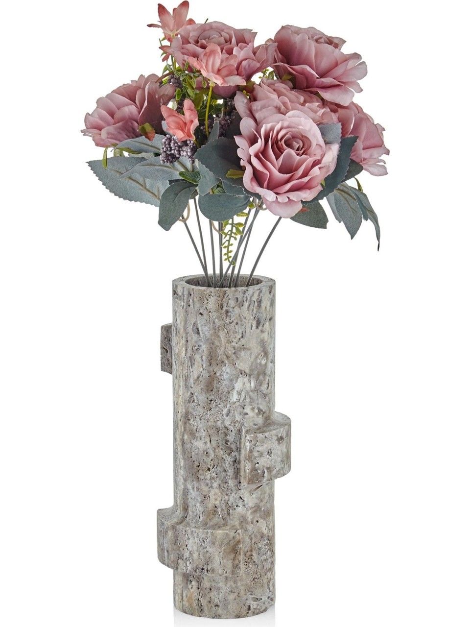 EVZA MERMER SLICED TRAVERTEN 12*12*25 CM