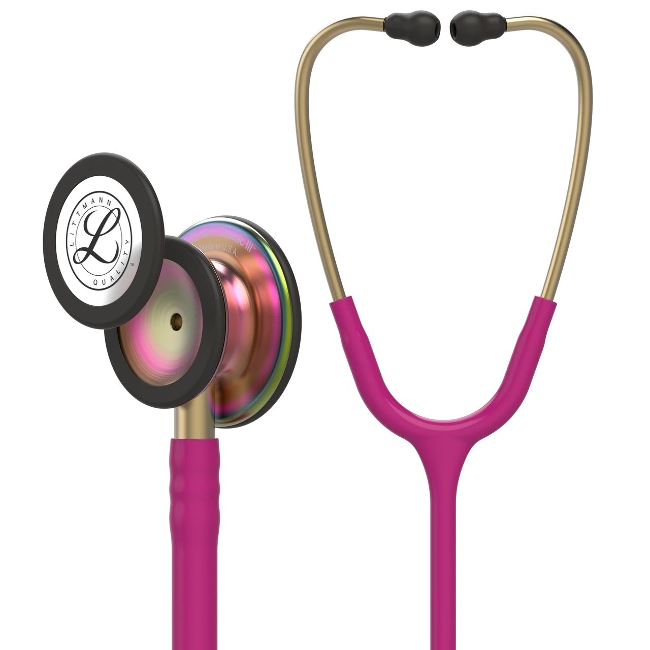 Littmann 5806 Classic III Stetoskop | Gökkuşağı Fuşya 5806 | Klasik 3