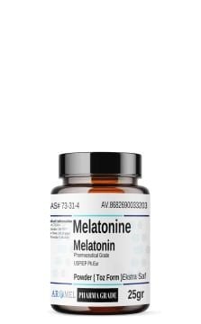 Melatonin | 25 gr | ‎Melatonine | Ekstra Saf Toz Form