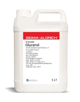 Sigma Aldrich Bitkisel Gliserin l 5 Lt l Sigma W252506 Glycerol Vegetable