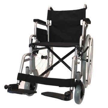 P111 | Katlanır Tekerlekli Sandalye 120 kg taşır