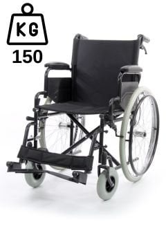 Çok Sağlam Tekerlekli Sandalye | 150 kg Taşır | Obez Kullanımına Uygundur