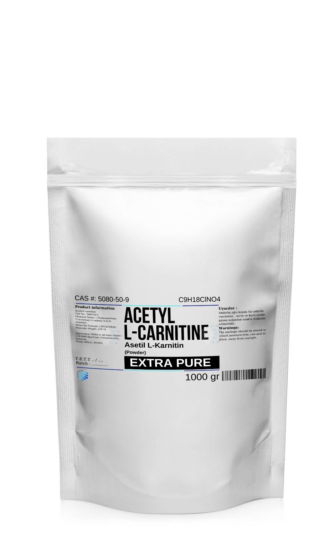 Asetil Karnitin 1 kg , Acetyl-L-Carnitine