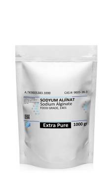 Sodyum Aljinat, E401 | 1 kg | Sodium Alginate
