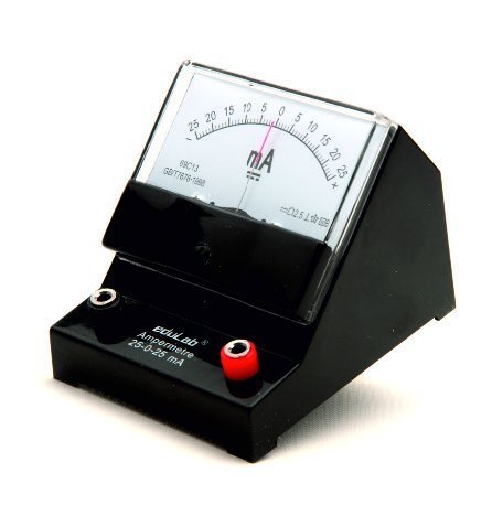 Analog Ampermetre (25-0-25 mA)