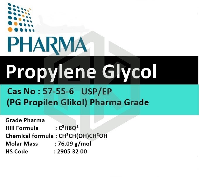 Pharma Propilen Glikol USP/EP Pharma Grade
