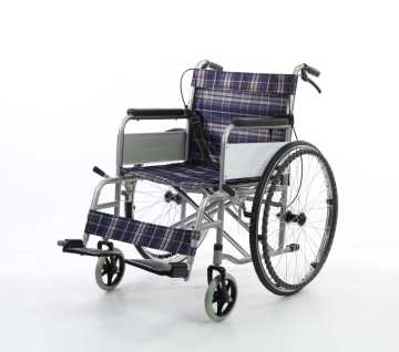 yetişkin Hasta taşıma tekerlekli sandalye FREN TERTİBATLI