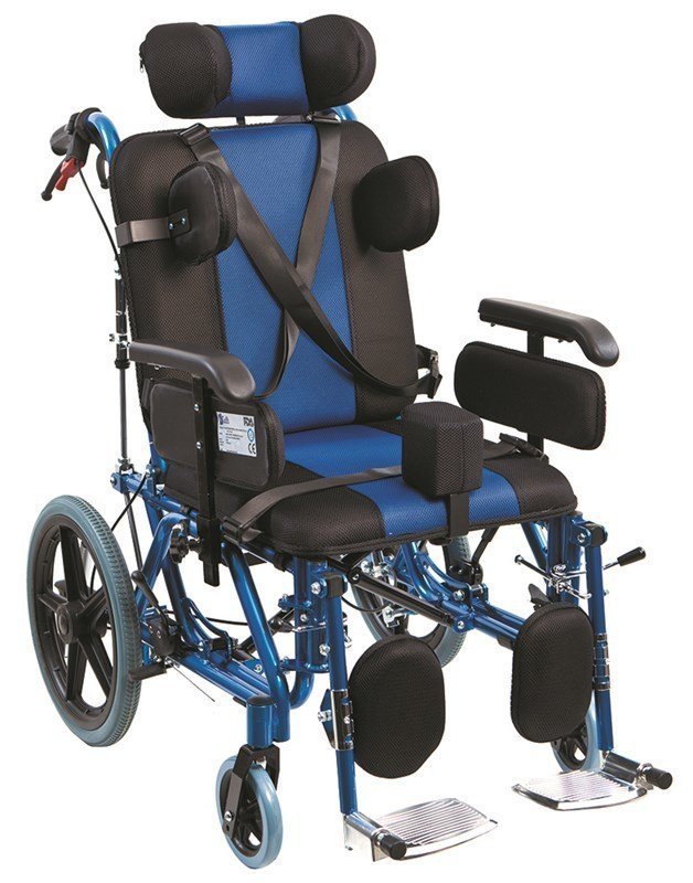 Golfi 16 G458 Cerebral Palsy Tekerlekli Sandalye Palsy Postür tekerlekli Sandalye