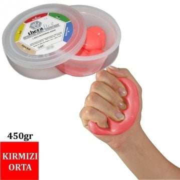 Msd Theraflex Putty | El Egzersiz Hamuru | Kırmızı - Orta | 450gr