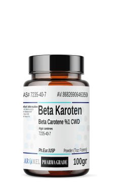 Aromel Beta Karoten | 100 gr | Beta Carotene %1 CWD
