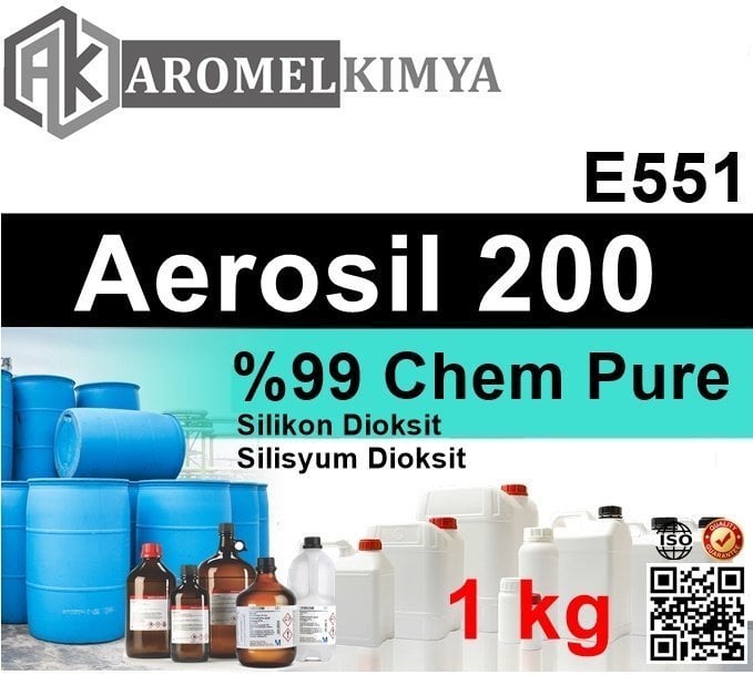 Aerosil 200 | 1 kg | Chem Pure | Kolloidal Silikon Dioksit