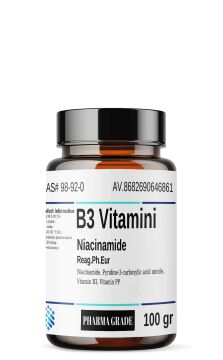 Aromel B3 Vitamini Niyasin | 100 gr | Niacin