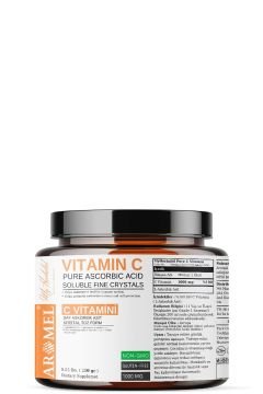 C Vitamini 250 gr | Askorbik Asit | Pharma Grade Ascorbic Acid