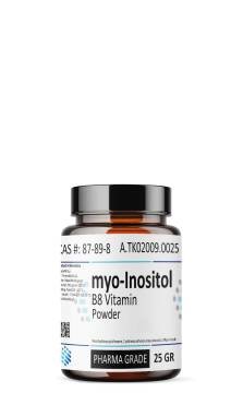 B8 Vitamini, Myo inositol | 25 gr | Pharma Grade | Miyo inositol