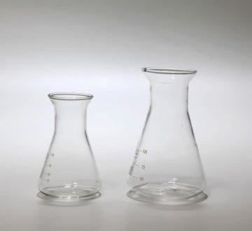 ERLEN CAM GENİŞ BOYUNLU  TAKSİMATLI      50 ML   Boro 3.3 glas