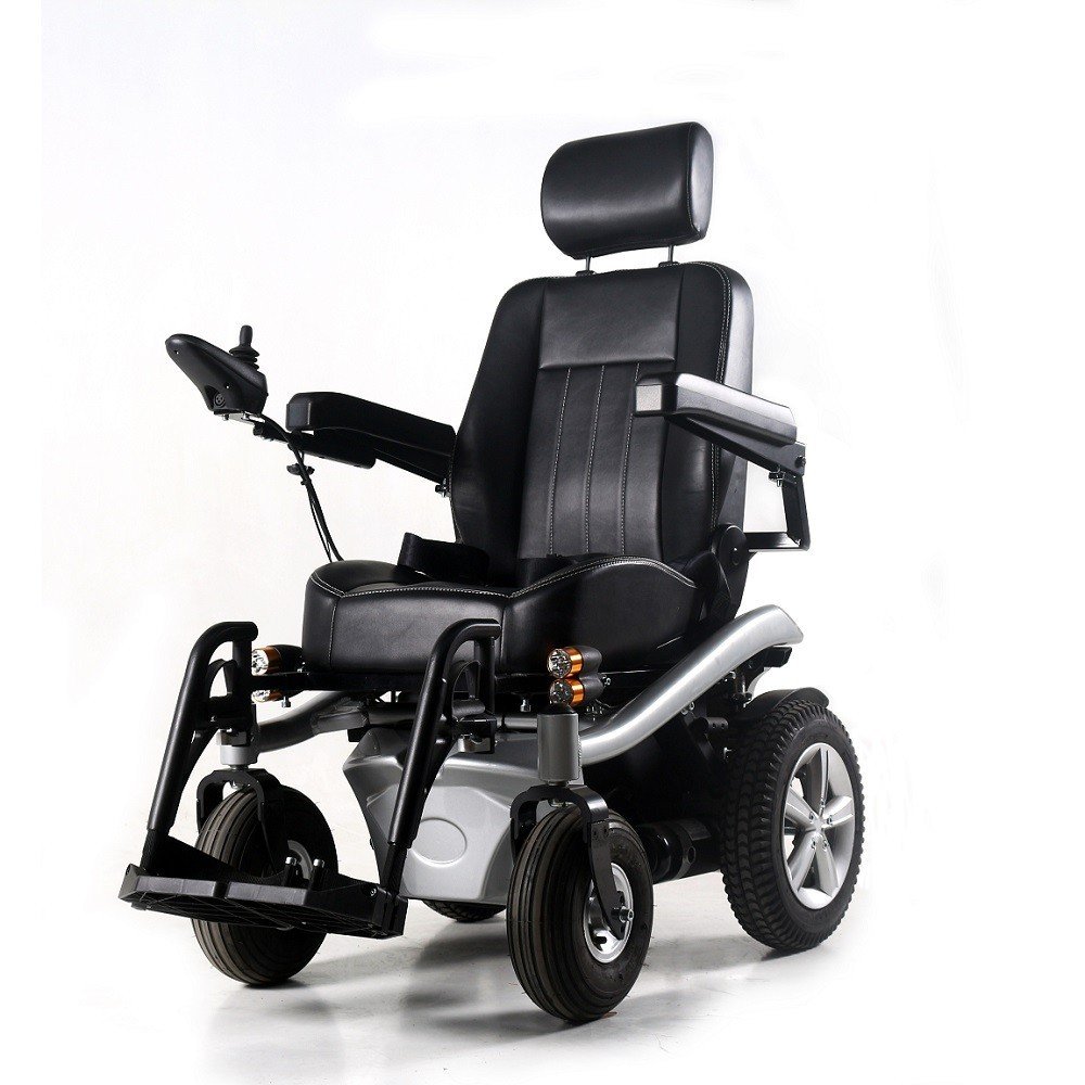 P268 | Güçlü Akülü Tekerlekli Sandalye | Kaptan Koltuklu