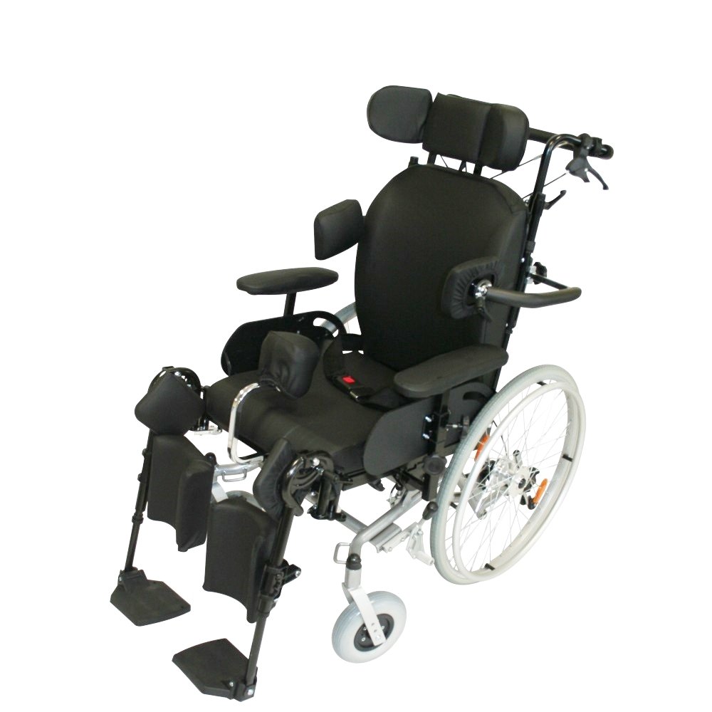 P130 | Yatabilen Tekerlekli Sandalye 46-52cm