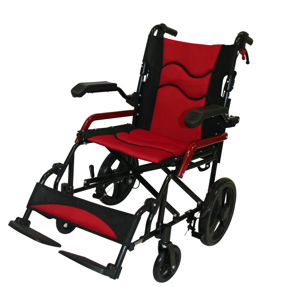 P806 | Kırmızı Frenli Tekerlekli Sandalye
