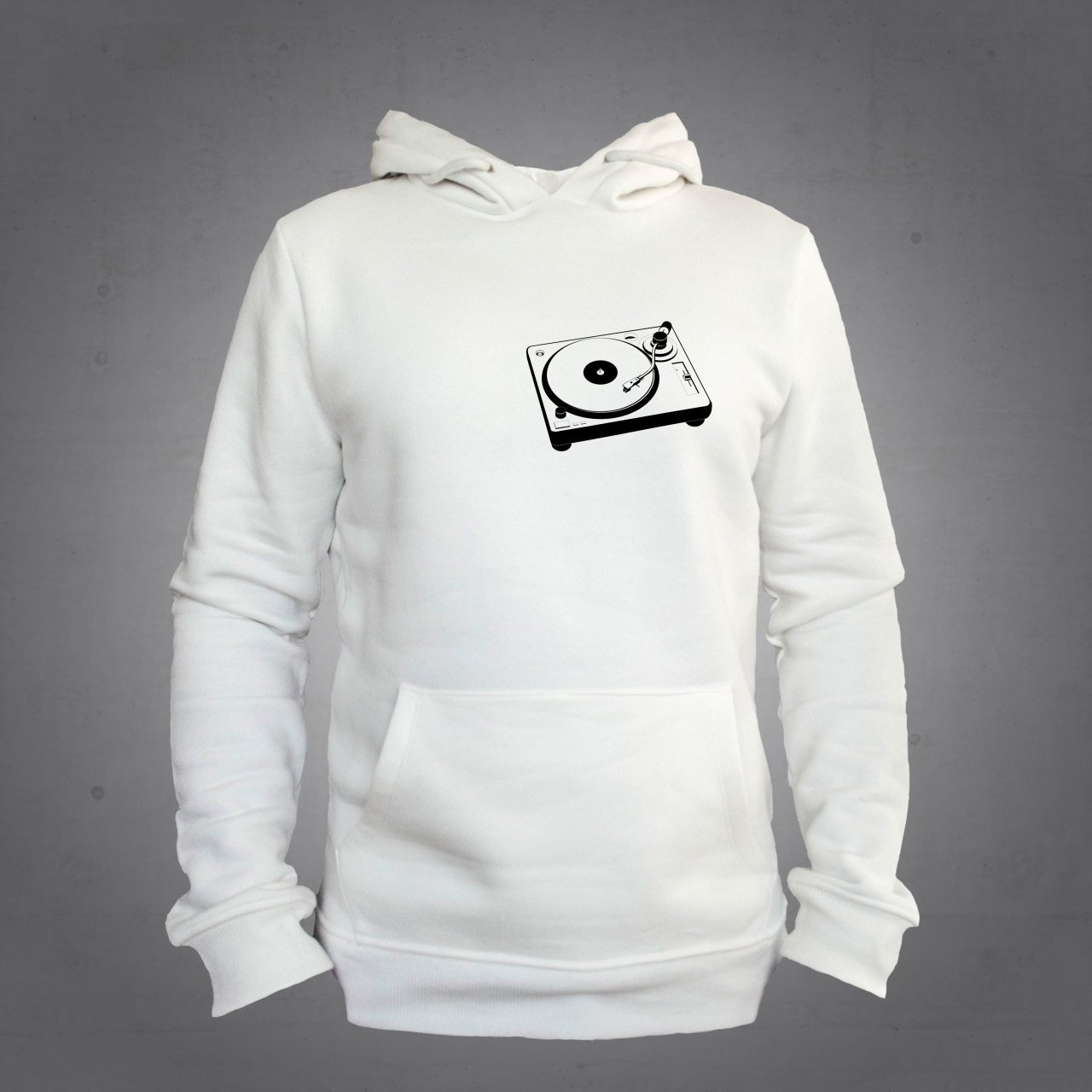 Pikap Kapüşonlu Sweatshirt Hoodie Ekru L