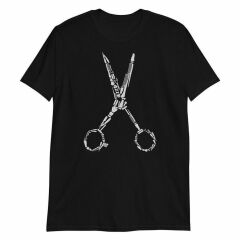 Makas Kuaför Terzi Unisex Tshirt