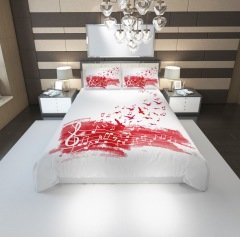 Nota Uçuşan Kuşlar Yatak Örtüsü