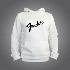 Fender Kapüşonlu Sweatshirt Hoodie Ekru