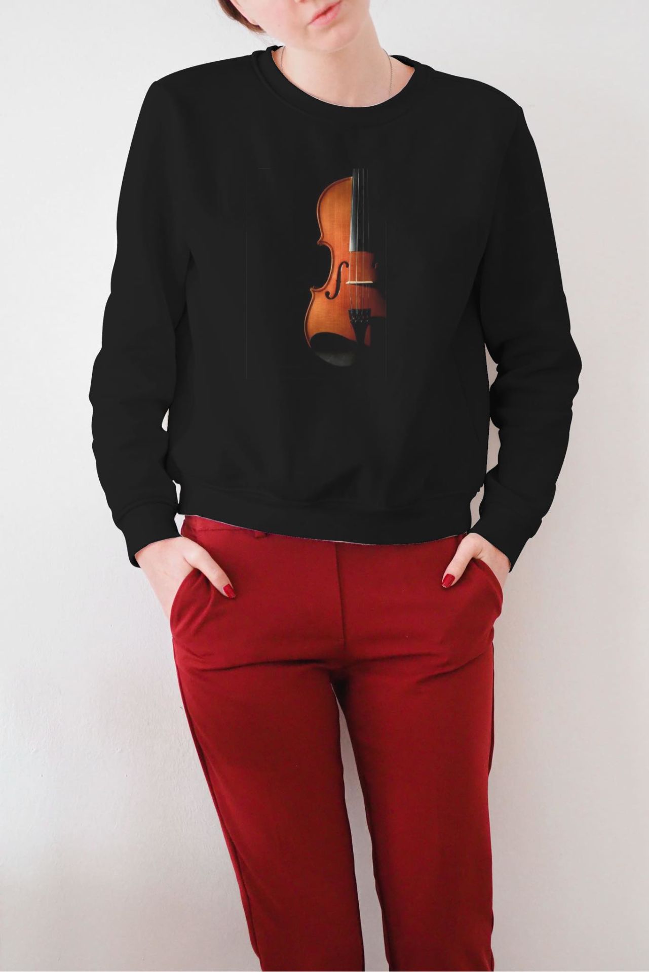 Keman Violin Swatshirt Unisex