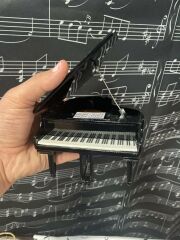 Minyatür Piyano Ahşap Dekoratif Siyah