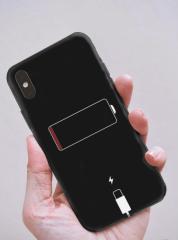 Şarj Azaldı iPhone Telefon Kılıfı