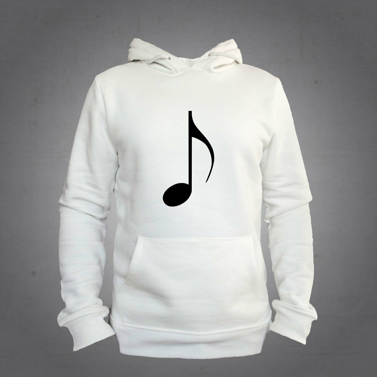 Nota Kapüşonlu Sweatshirt Hoodie Unisex