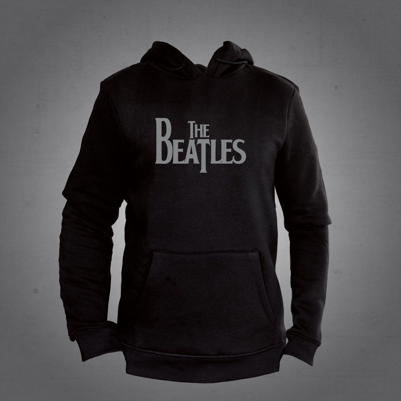 The Beatles Kapüşonlu Sweatshirt Hoodie  Unisex Siyah