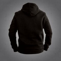 Fa Anahtar Kalp Kapüşonlu Sweatshirt Hoodie Unisex Siyah