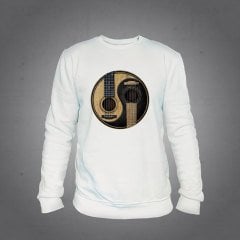 Gitar Sweatshirt Ekru