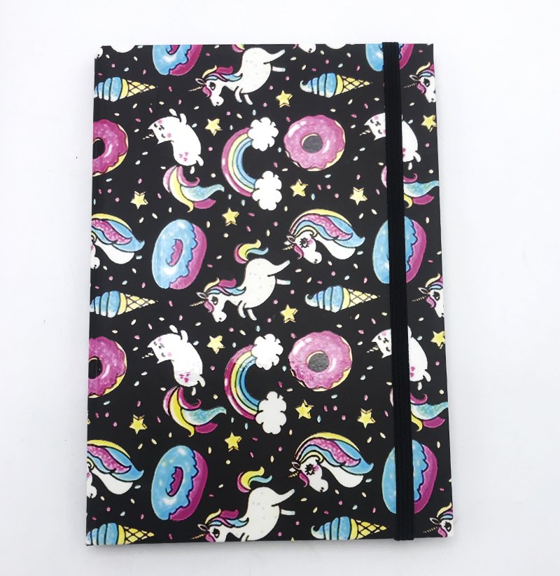 Unicorn & Rainbow(Gökkuşağı) & Donut Defter