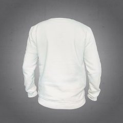 Nota Kuş Sweatshirt Beyaz Unisex