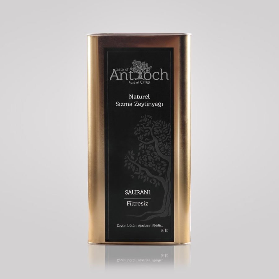 100 Doğal Taste of Antioch Saurani Özel Seri Naturel Sızma Zeytinyağı