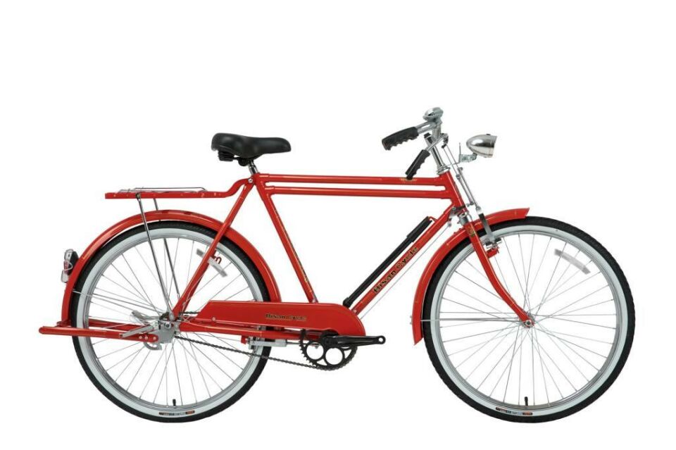 Bisan Roadstar Classic Çubuk Fren 26 Jant Hizmet Bisikleti KIRMIZI