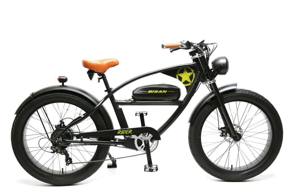 BİSAN RİDER CHOPPER HARLEY TİP ELEKTRİKLİ BİSİKLET 2025