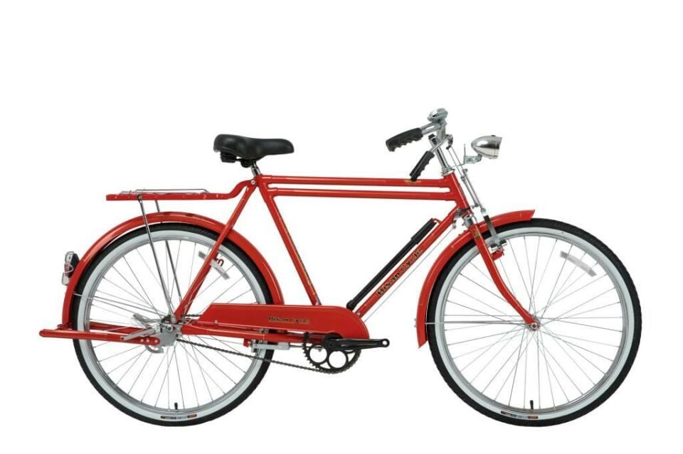 Bisan Roadstar Classic Çubuk Fren 26 Jant Hizmet Bisikleti KIRMIZI