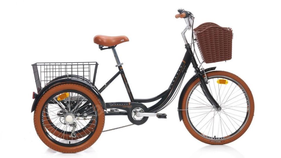 Carraro Caravan 6 Vites Cargo Unisex 3 Tekerlekli Bisiklet