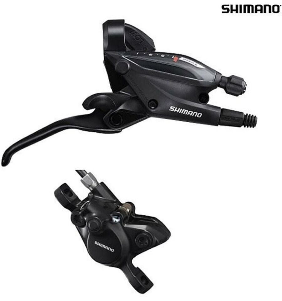 SHIMANO EF505 7 Vites Hidrolik Disk Fren Vites Seti + MT200 Arka