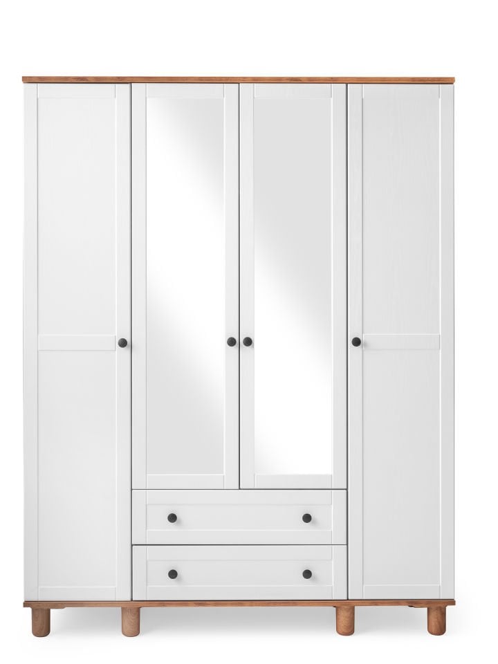 HERA 4 KAPILI DOLAP (CEVİZ)